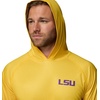 image:imageColumbia Mens Collegiate Super Terminal Tackle HoodieLsu  YellowVivid Purple