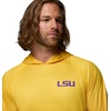 image:imageColumbia Mens Collegiate Super Terminal Tackle HoodieLsu  YellowVivid Purple