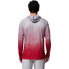image:imageColumbia Mens Collegiate Super Terminal Tackle HoodieOs  Columbia GreyIntense Red