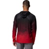 image:imageColumbia Mens Collegiate Super Terminal Tackle HoodieUga  BlackBright Red