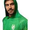 image:imageColumbia Mens Collegiate Super Terminal Tackle HoodieUo  Fuse GreenYellow Glo