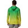 image:imageColumbia Mens Collegiate Super Terminal Tackle HoodieUo  Fuse GreenYellow Glo