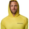 image:imageColumbia Mens Collegiate Super Terminal Tackle HoodieUo  Yellow GloFuse Green