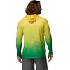 image:imageColumbia Mens Collegiate Super Terminal Tackle HoodieUo  Yellow GloFuse Green