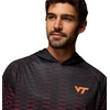 image:imageColumbia Mens Collegiate Super Terminal Tackle HoodieVt  BlackDeep Maroon