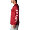 image:imageColumbia Mens Collegiate Terminal Tackle Heather Long Sleeve ShirtAla  Red Velvet Heather