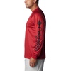 image:imageColumbia Mens Collegiate Terminal Tackle Heather Long Sleeve ShirtArk  Red Velvet Heather