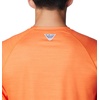image:imageColumbia Mens Collegiate Terminal Tackle Heather Long Sleeve ShirtAub  Spark Orange Heather