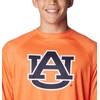 image:imageColumbia Mens Collegiate Terminal Tackle Heather Long Sleeve ShirtAub  Spark Orange Heather
