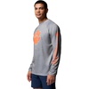 image:imageColumbia Mens Collegiate Terminal Tackle Heather Long Sleeve ShirtCle  Columbia Grey Heather