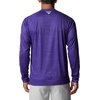 image:imageColumbia Mens Collegiate Terminal Tackle Heather Long Sleeve ShirtCle  Vivid Purple Heather