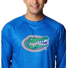 image:imageColumbia Mens Collegiate Terminal Tackle Heather Long Sleeve ShirtFla  Azul Heather