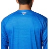 image:imageColumbia Mens Collegiate Terminal Tackle Heather Long Sleeve ShirtFla  Azul Heather