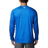 image:imageColumbia Mens Collegiate Terminal Tackle Heather Long Sleeve ShirtFla  Azul Heather