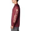image:imageColumbia Mens Collegiate Terminal Tackle Heather Long Sleeve ShirtFsu  Cabernet Heather