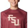 image:imageColumbia Mens Collegiate Terminal Tackle Heather Long Sleeve ShirtFsu  Cabernet Heather