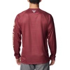 image:imageColumbia Mens Collegiate Terminal Tackle Heather Long Sleeve ShirtFsu  Cabernet Heather
