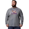 image:imageColumbia Mens Collegiate Terminal Tackle Heather Long Sleeve ShirtLsu  Columbia Grey Heather