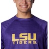 image:imageColumbia Mens Collegiate Terminal Tackle Heather Long Sleeve ShirtLsu  Vivid Purple Heather