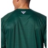 image:imageColumbia Mens Collegiate Terminal Tackle Heather Long Sleeve ShirtMs  Spruce Heather