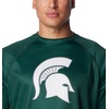 image:imageColumbia Mens Collegiate Terminal Tackle Heather Long Sleeve ShirtMs  Spruce Heather