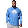 image:imageColumbia Mens Collegiate Terminal Tackle Heather Long Sleeve ShirtNc  White Cap Heather