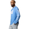 image:imageColumbia Mens Collegiate Terminal Tackle Heather Long Sleeve ShirtNc  White Cap Heather