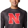 image:imageColumbia Mens Collegiate Terminal Tackle Heather Long Sleeve ShirtNeb  Shark Heather