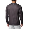 image:imageColumbia Mens Collegiate Terminal Tackle Heather Long Sleeve ShirtNeb  Shark Heather