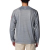 image:imageColumbia Mens Collegiate Terminal Tackle Heather Long Sleeve ShirtOs  Columbia Grey Heather