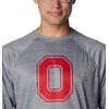 image:imageColumbia Mens Collegiate Terminal Tackle Heather Long Sleeve ShirtOs  Columbia Grey Heather