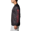 image:imageColumbia Mens Collegiate Terminal Tackle Heather Long Sleeve ShirtSc  Shark Heather