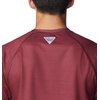 image:imageColumbia Mens Collegiate Terminal Tackle Heather Long Sleeve ShirtTam  Deep Maroon Heather