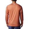 image:imageColumbia Mens Collegiate Terminal Tackle Heather Long Sleeve ShirtTex  Cedar Heather