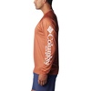 image:imageColumbia Mens Collegiate Terminal Tackle Heather Long Sleeve ShirtTex  Cedar Heather