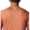 image:imageColumbia Mens Collegiate Terminal Tackle Heather Long Sleeve ShirtTex  Cedar Heather