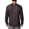 image:imageColumbia Mens Collegiate Terminal Tackle Heather Long Sleeve ShirtUga  Shark Heather