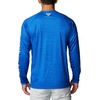 image:imageColumbia Mens Collegiate Terminal Tackle Heather Long Sleeve ShirtUk  Azul Heather