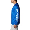 image:imageColumbia Mens Collegiate Terminal Tackle Heather Long Sleeve ShirtUk  Azul Heather