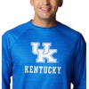 image:imageColumbia Mens Collegiate Terminal Tackle Heather Long Sleeve ShirtUk  Azul Heather
