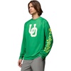 image:imageColumbia Mens Collegiate Terminal Tackle Heather Long Sleeve ShirtUo  Fuse Green Heather