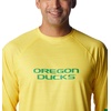 image:imageColumbia Mens Collegiate Terminal Tackle Heather Long Sleeve ShirtUo  Yellow Glo Heather