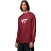 image:imageColumbia Mens Collegiate Terminal Tackle Heather Long Sleeve ShirtVt  Deep Maroon Heather
