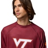 image:imageColumbia Mens Collegiate Terminal Tackle Heather Long Sleeve ShirtVt  Deep Maroon Heather