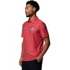 image:imageColumbia Mens Collegiate Thistletown Hills Printed PoloOs  Intense Red
