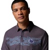 image:imageColumbia Mens Collegiate Thistletown Hills Printed PoloPsu  Collegaite Navy