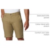 image:imageColumbia Mens Flex ROC Short UV Sun Protection Comfort StretchFlax