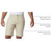 image:imageColumbia Mens Flex ROC Short UV Sun Protection Comfort StretchFossil