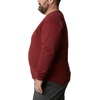 image:imageColumbia Mens Hart Mountain II Crew NeckRed Jasper Heather