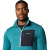 image:imageColumbia Mens Hike Half Zip IIRiver BlueDark StoneBlack